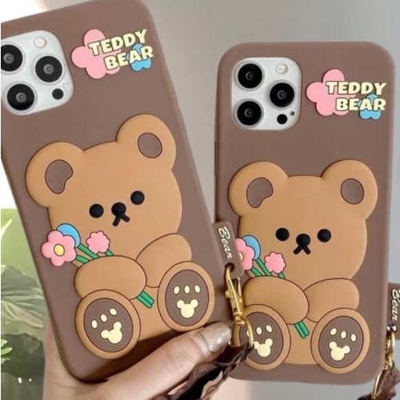 Teddy bear case iPhone 11 - Picture 1 of 4